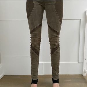 Helmut Lang Leather Leggings